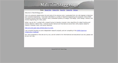 Desktop Screenshot of malcolmstagg.com