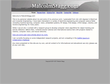 Tablet Screenshot of malcolmstagg.com